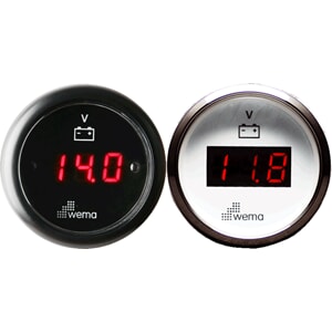 Wema-Voltmeter Digitalt-12-24Volt