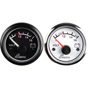 Wema-Voltmeter Analog-12/24V