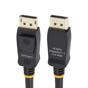 StarTech 1.8M DisplayPort kabel med lås - M/M