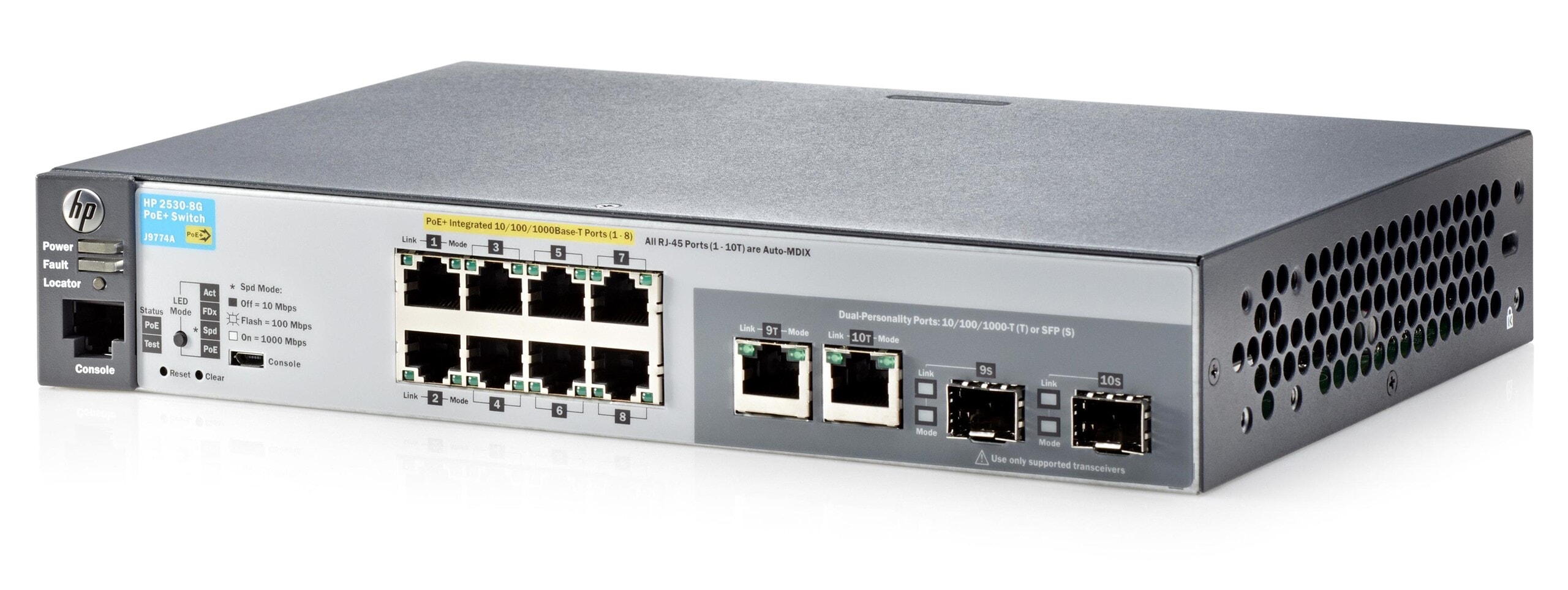 HPE Aruba 2530-8G-PoE+ Switch - PCdeal.no