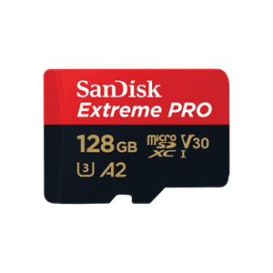 SANDISK Extreme Pro microSDXC 128GB +Adp