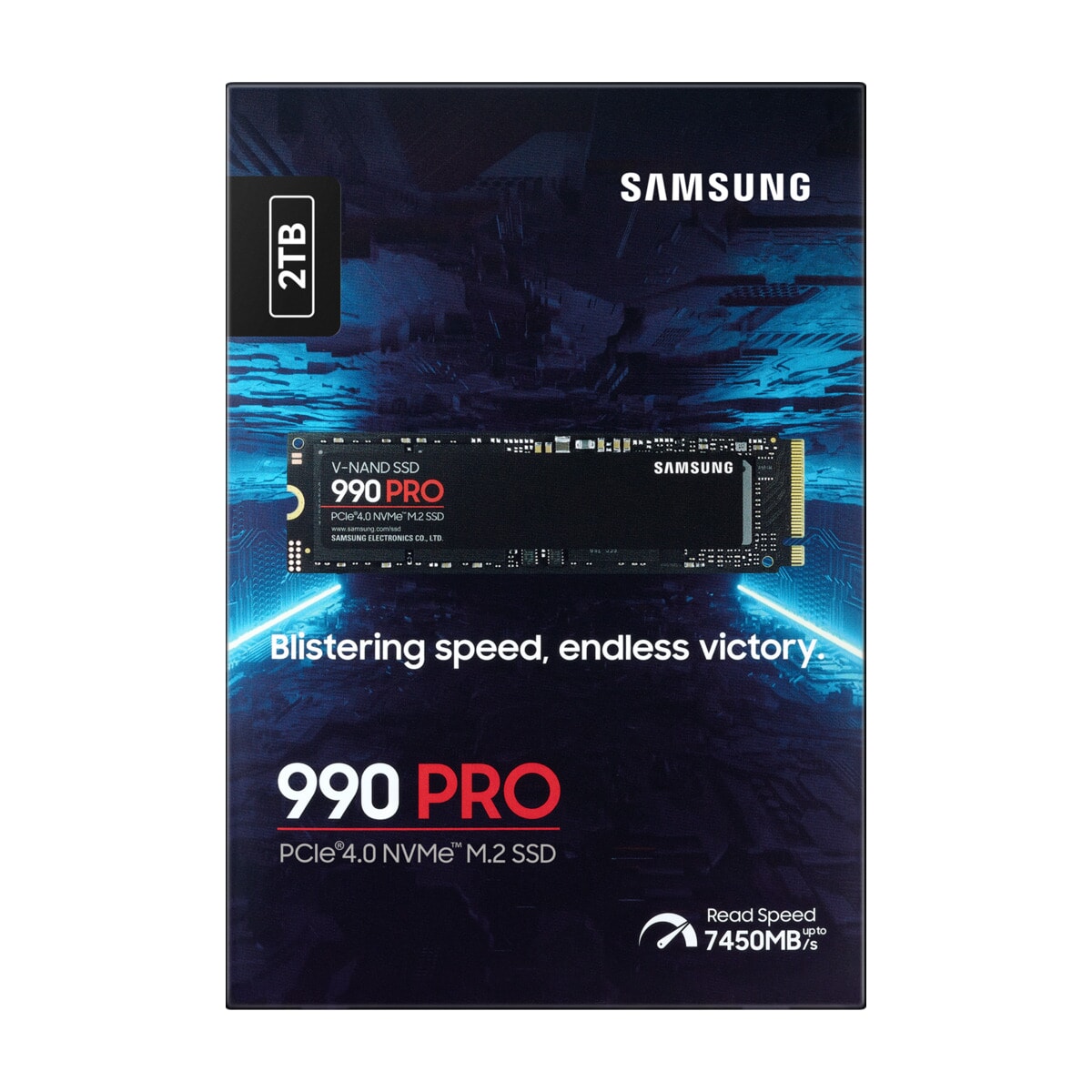 SAMSUNG SSD 990 PRO 2TB M.2 NVMe PCIe 4.0 - PCdeal.no