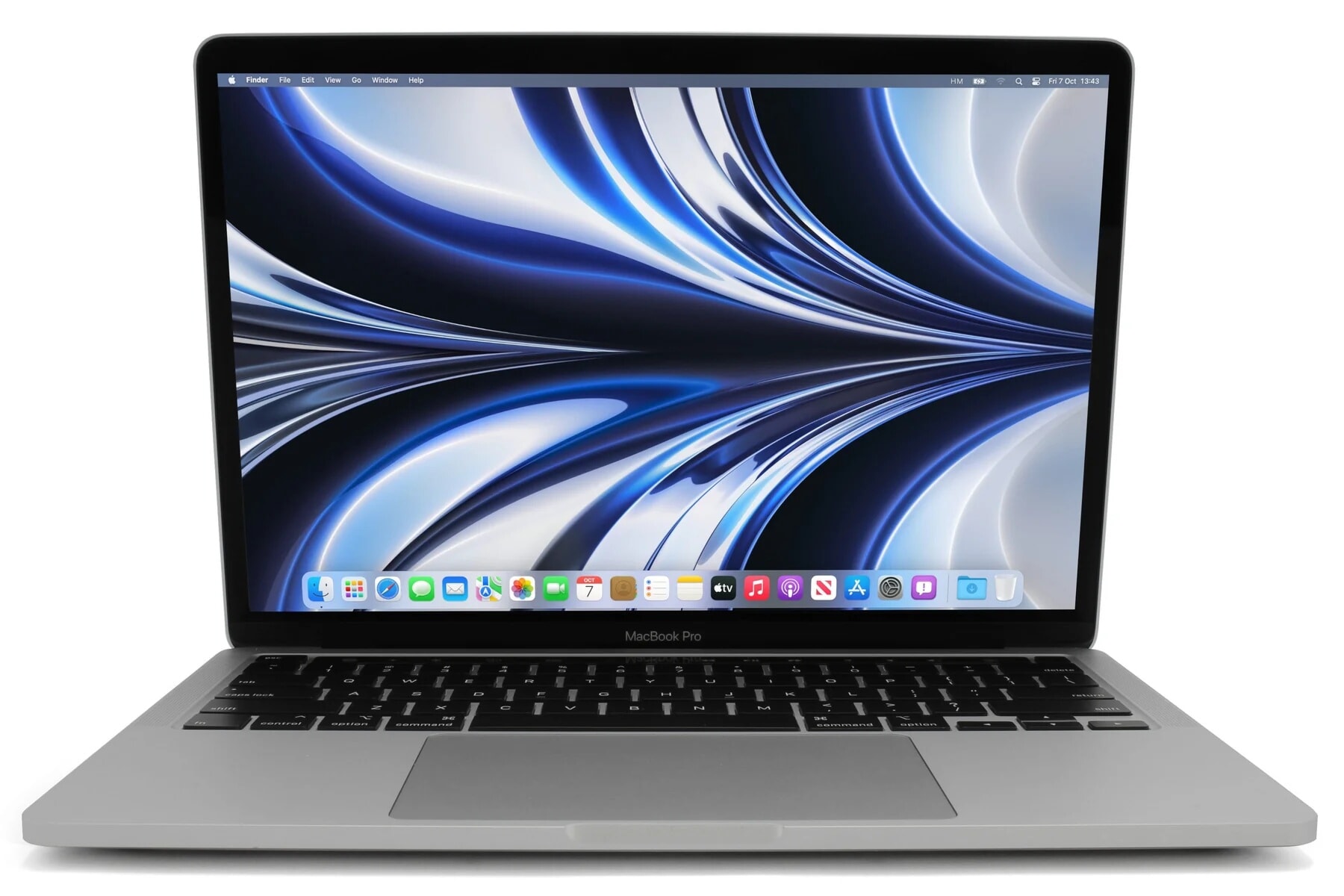 MacBook Pro 13 (2022) med Apple M2 leverer høy ytelse i et kompakt