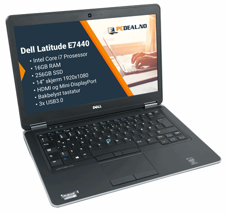 Dell Latitude E7440 14,1"  i7-4600U 16GB/256SSD