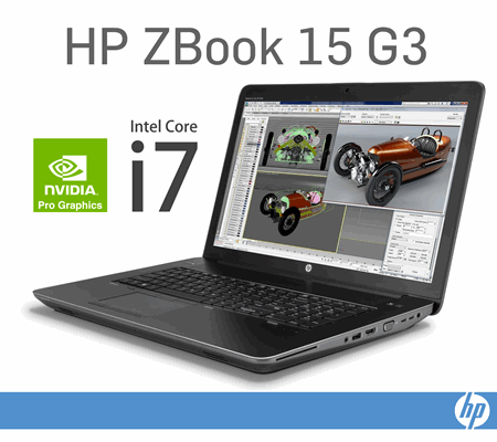 HP Zbook 15 G3 i7 512SSD 16GB-RAM M2000