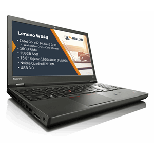 Lenovo W540 i7 256SSD 15,6" 16GB RAM 1920x1080