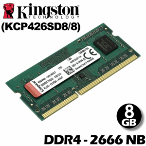 KINGSTON 8GB DDR4 2666MHz SODIMM